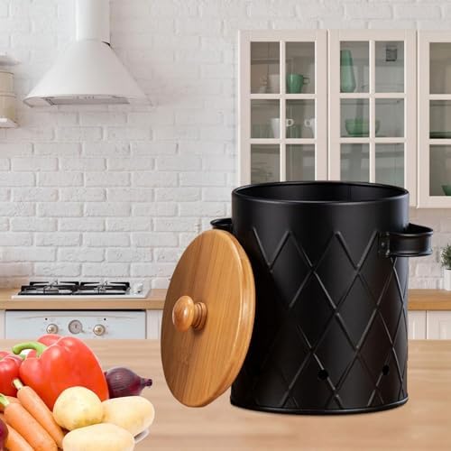 Storage Canister for Vegetables with Ventilation, Kitchen Potato Onion