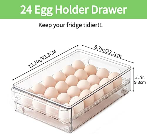 vacane 24 Capacity Egg Holder for Refrigerator