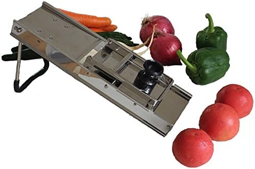Gourmet Tek Stainless Steel Mandoline Slicer