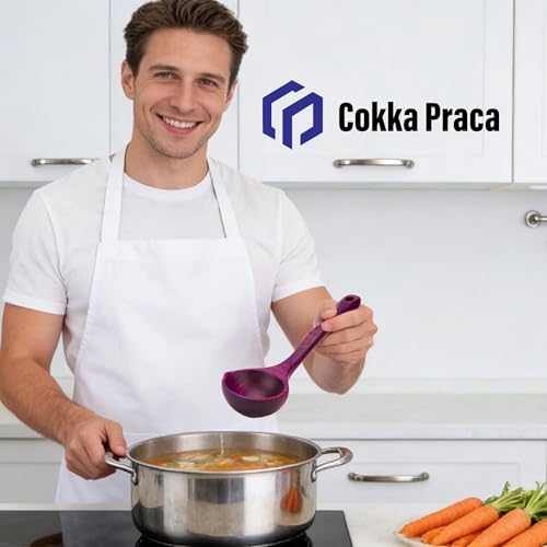 8 PCS Pakkwood Left-Handed Kitchen Utensil Set | Kitchen Cooking