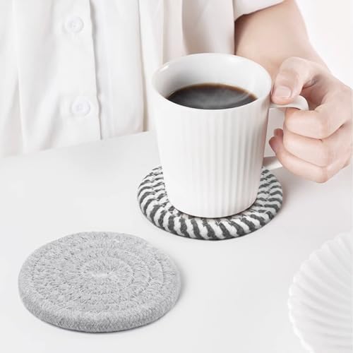 Drink Coasters with Holder, Set of 6