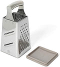 Martha Stewart Sprucedale 9.5-Inch Stainless Steel 4-Sided Box Grater