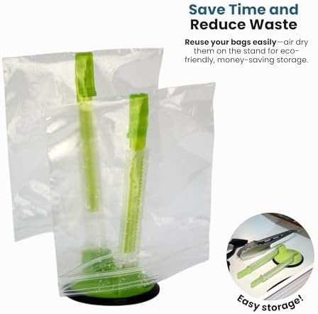 Jokari Adjustable Baggy Rack Stand 4-Pack