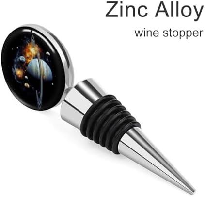 Planet Jupiter Wine Stopper Vacuum Alloy Wine Bottle Stopper Reusable