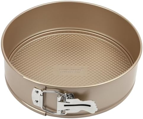 David Burke 9" Springform Pan – Carbon Steel Cheesecake Mold with