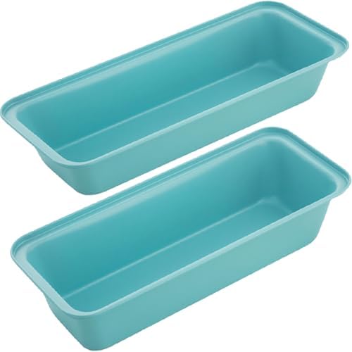 2 Pack 12x 4 Loaf Pan, Large Bread Pans for Baking Homemade Bread