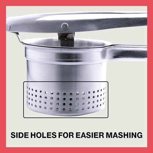 Stainless Steel Potato Ricer for Smooth Mashed Potatoes