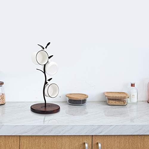 ALLCENER Mug Holder, Countertop Mug Tree, Coffee Mugs & Tea Cup