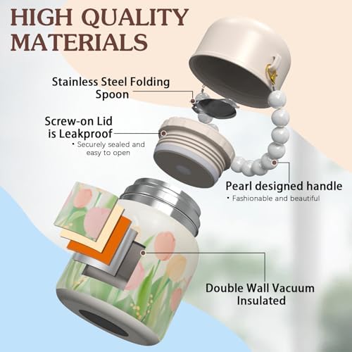 Thermo for Hot Food 17 oz - Stainless Steel Insulated Food Jar for