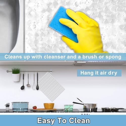 2 Pack Kitchen Sink Mat for Stainless Steel/Ceramic Sinks