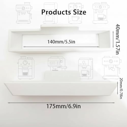 Coffee Filter Holder Stand for #1 & #4 Cone Filters - Countertop or