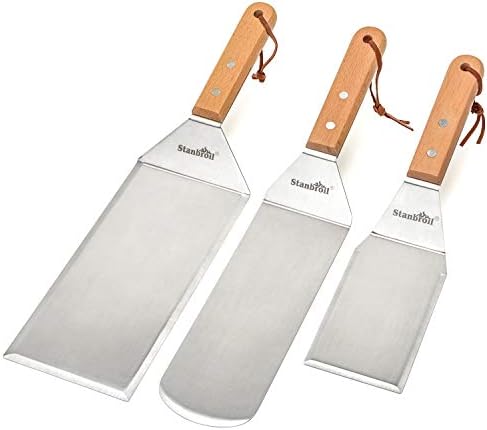 Stanbroil Stainless Steel Spatula Set Tools for Blackstone and Camp