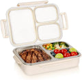 Stainless Steel Bento Box, 25 oz (Beige)