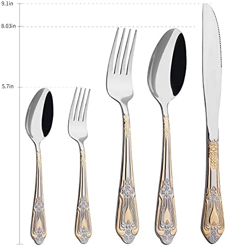 Silverware Set Limited Edition – 20 Piece Flatware Set – Cutlery Set
