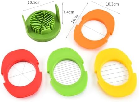 Stainless Steel Egg Slicer Cutter 4 in 1 for Salad and Sandwich Prep