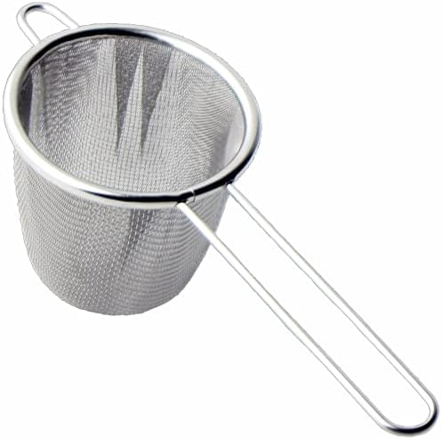 Nagao Tea Strainer, Deep Type, Double Panel, Large, 18-8 Stainless