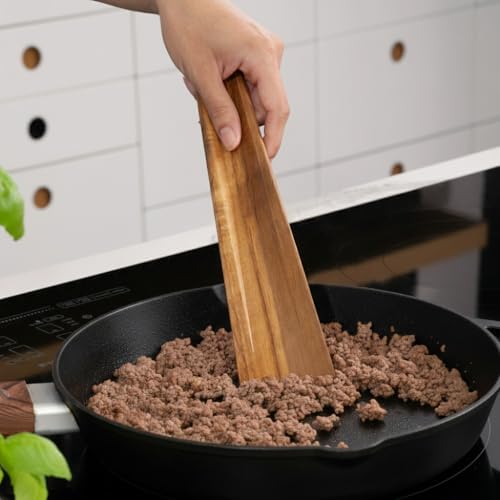 SLATE & ROYCE 3-Piece Acacia Wood Spatula Set