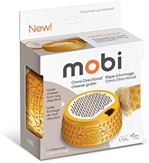 MOBI Parmesan Cheese Wheel Grater and Storage, 7-inches