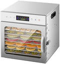 LED 8-Layer Stainless Steel Food Dehydrator