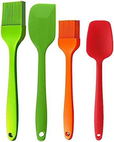 Basting Brush + Large Spatula Silicone Pastry Baking BBQ Sauce