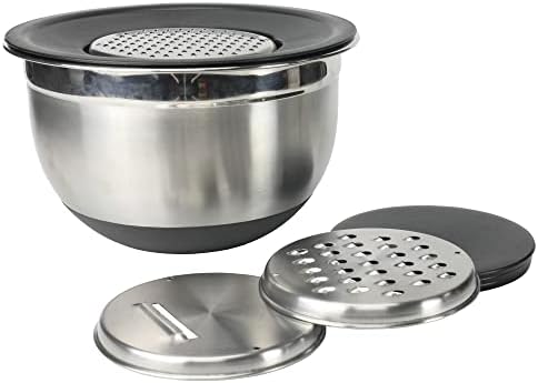 Chef Craft Mixing Bowl and Grater Set