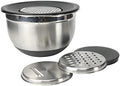 Chef Craft Mixing Bowl and Grater Set