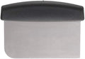 Dough Cutter for Bread and Pizza Dough, Stainless Steel Metal Griddle