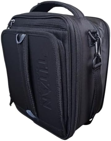 Titan by Arctic Zone Expandable Insulated Lunch Box, Black