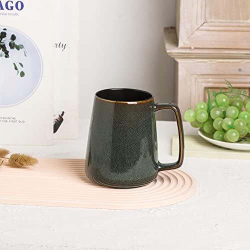 Large Ceramics Coffee Mugs,24 oz,Large Handle Design,Extra Large Tea