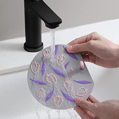 3pcs Anti Odor Mat Silicone Bathtub Stopper Drain Stopper Drain Plug