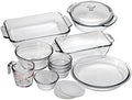 Anchor Hocking Glass Bakeware Set, 15 Piece