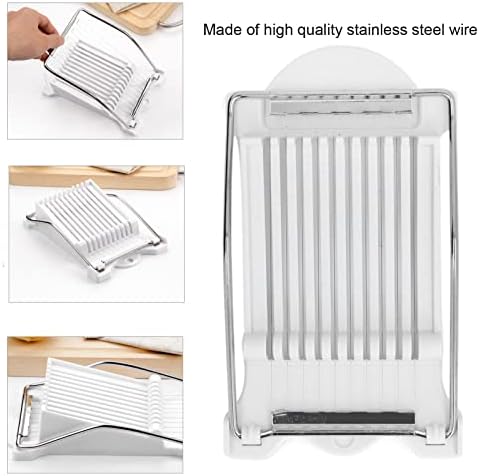 Luncheon Meat Slicer, Ham Boiled Egg Cutter Stainless Steel Wire