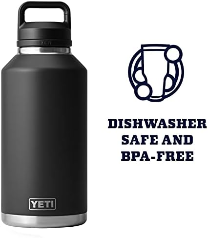 YETI Rambler 64 oz Bottle, Vacuum Insulated, Leakproof, Stainless