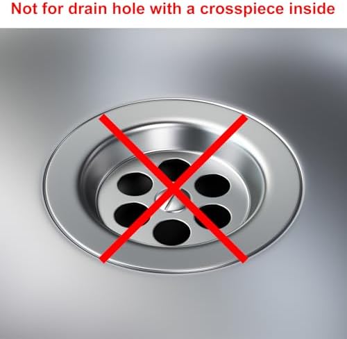 uxcell Shower Drain Strainer, 2 Pack, 2" x 2.5"
