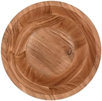 Samhita Acacia Wood Salad Bowl, Perfect for Salad, Vegetables Salad