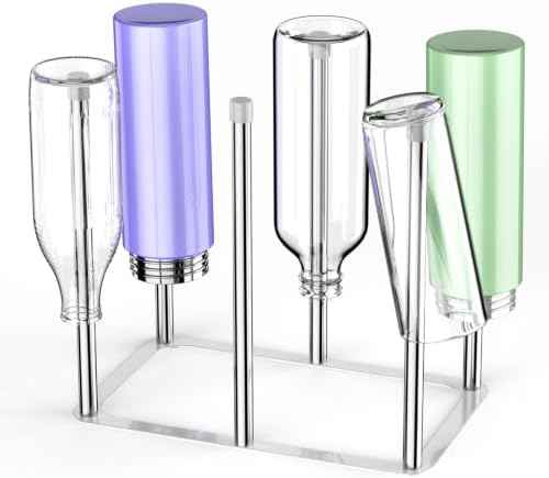 Shineflow Water Bottle Drying Rack, Stainless Steel Rack for Water