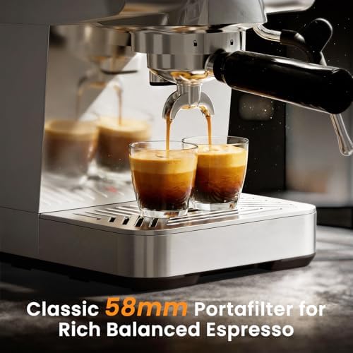 Espresso Machine, 20 Bar with Steam Wand