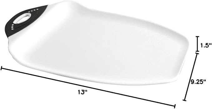 Dexas Chop & Scoop Cutting Board, 9.5 by 13 inches - Image 5