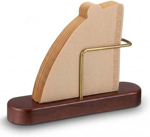 Cone Coffee Filter Holder for 60 Paper Filters Size #01 and #02