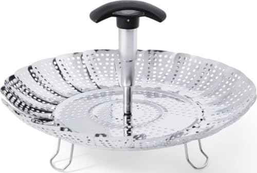 OXO Good Grips Steamer Basket - Stainless Steel, 8 Inch Diameter