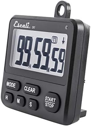 Escali Digital Kitchen Timer with Clock Mode