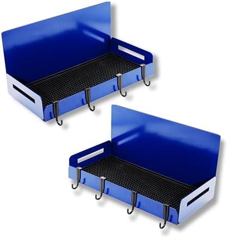 The Lobo 2-Pack Magnetic Spice Rack Shelves, 20-LB Capacity