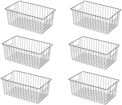 16inch Freezer Wire Storage Organizer Baskets, Household Refrigerator