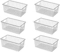 16inch Freezer Wire Storage Organizer Baskets, Household Refrigerator