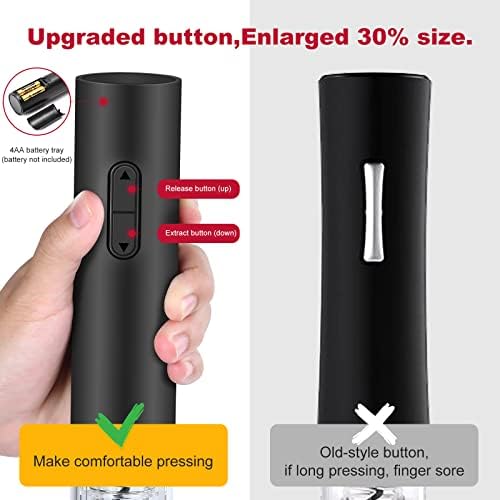 Electric Wine Opener, Automatic Corkscrew with Foil Cutter, Cool Home