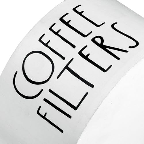 Coffee Filter Holder Wooden Coffee Filter Container Coffee Filter
