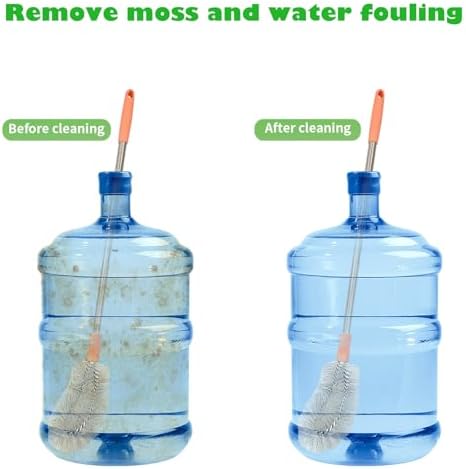 2-Pack Bucket Brush, Bottle Brush for Cleaning Extra Long Bottles