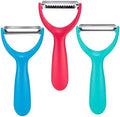 Y Peeler Set of 3 - Caperci kitchen 3-Piece Vegetable Peelers with