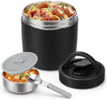 40.5oz Stainless Steel Soup Thermo, Black