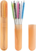 10-Piece Straw Cleaner Brush Set with Case, 304 Stainless Steel, 5-10